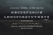 Kicking Horse - 4 Font Family, a Slab Serif Font by Greg Nicholls (Thumbnail 10 of 10)