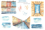 Saint Petersburg watercolor, an Object Illustration by Marina Ermakova (Thumbnail 5 of 12)