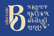 Belami - Modern Retro Stylish Serif, a Serif Font by Qweera Studio (Thumbnail 9 of 12)