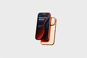 iPhoen 17 Pro Mockup, an iPhone Mockup by HanaSaka_Studio (Thumbnail 5 of 5)