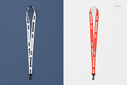 Polyester Lanyards Mockup Set, an Advertising Mockup by creatsy5 (Thumbnail 8 of 13)