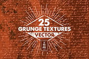 25 SUPERHARDCORE grunge texture PACK, a Texture Graphic by Cienpies Design (Thumbnail 1 of 4)