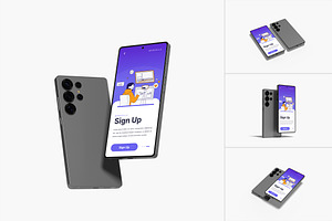 Samsung Galaxy S25 Ultra Mockup
