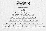 Brightlast - a Vintage Script Font, a Script Font by Vava Aryanto (Thumbnail 8 of 9)