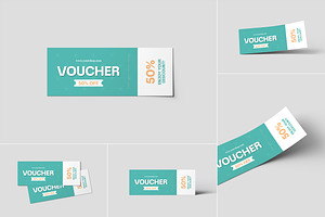 Gift Voucher Mockups