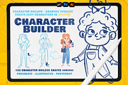 Character Builder - Drawing Toolkit, a Brush Add-On by Leonard Posavec (Thumbnail 7 of 9)