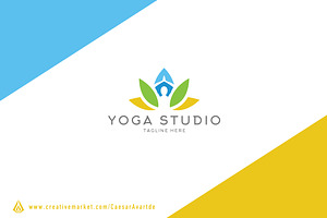 Yoga Studio Logo Template