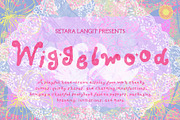 Wigglewood - Playful Display Font, a Handwritten Font by Setara Langit CreativeStd (Thumbnail 1 of 12)