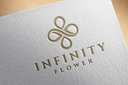 Infinity Flower Logo Design, a Branding & Logo Template by yopie (Thumbnail 2 of 6)