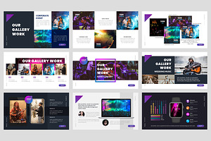 Music-Event PowerPoint Template