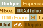 DODGER Font, a Sans Serif Font by ILITY© Fonts (Thumbnail 1 of 6)
