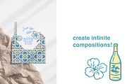 Amalfi Dreams – vector illustrations, an Object Graphic by MayBay Studio (Thumbnail 4 of 4)