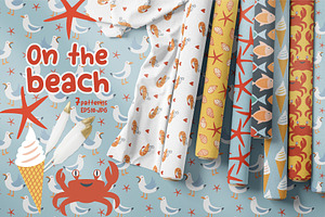 On The Beach Summer Pattern Set