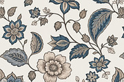 Vintage Floral Seamless Repeat, a Pattern Graphic by Sharon Schwalbe (Thumbnail 4 of 4)