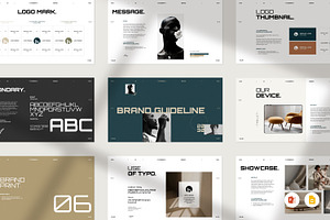Brand Guideline Presentation Templat