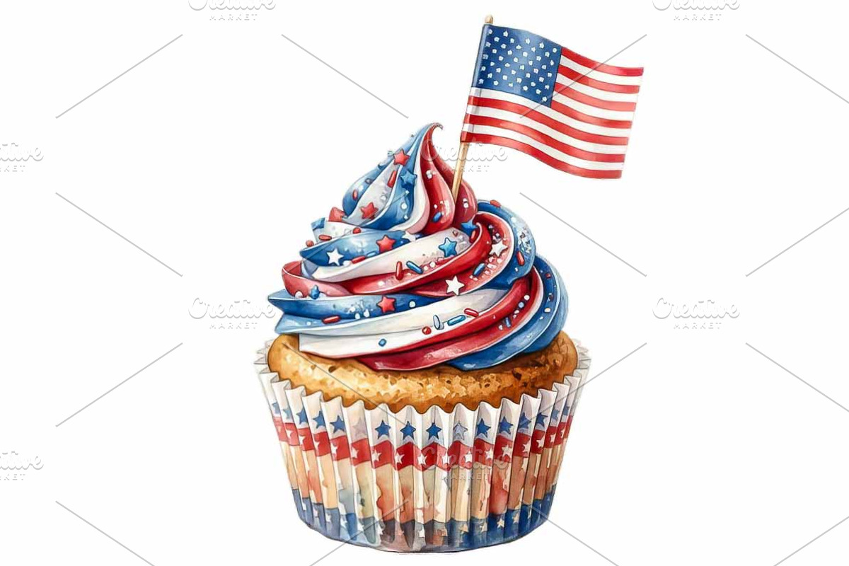 4th of July Sublimation Clipart, a Seasonal Illustration by VetalStock (Photo 20 of 21)