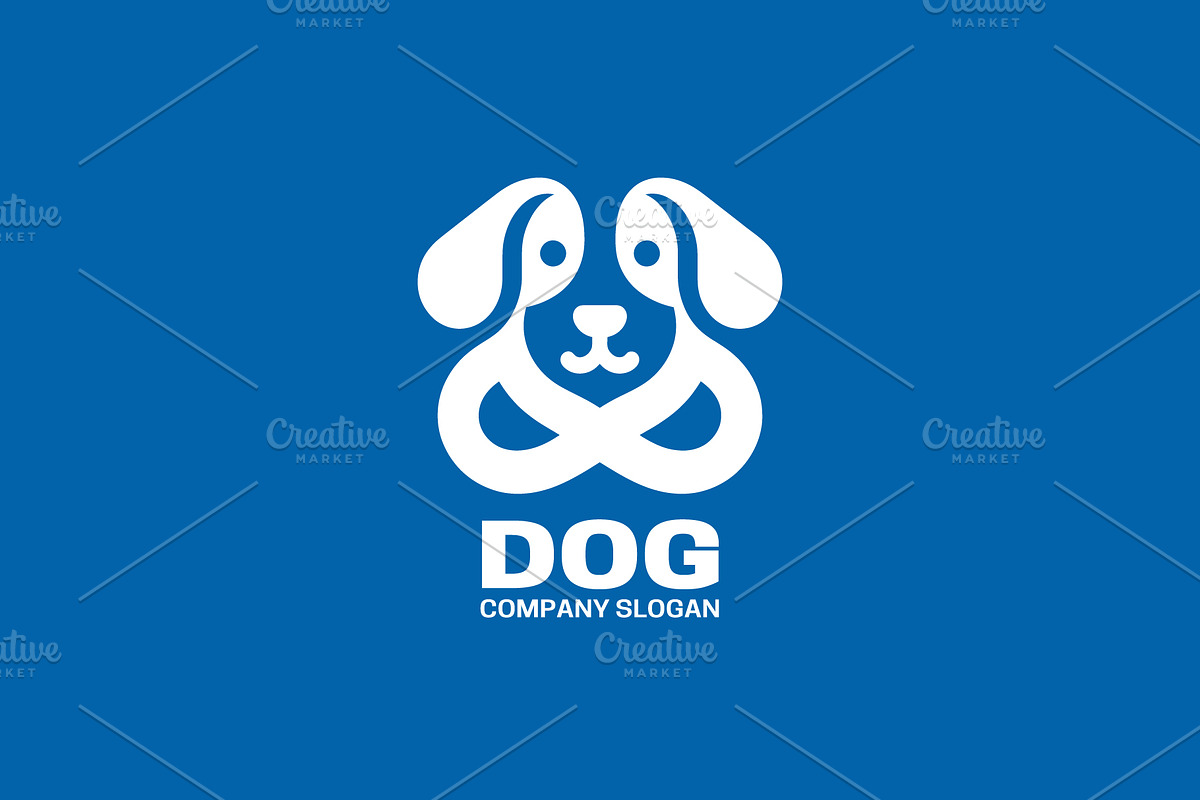 Dog logo template, a Branding & Logo Template by Vectorium Studio (Photo 2 of 2)