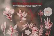 Red Handmade Embroidery Collage, an Object Graphic by InstaDesignPro (Thumbnail 8 of 18)
