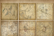 Antique Star Maps Backgrounds, a Texture Graphic by Digital Curio (Thumbnail 3 of 5)