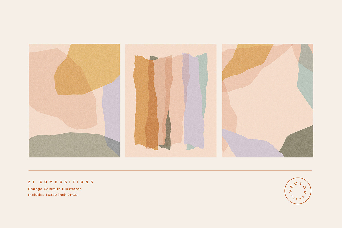 Cutout - Backgrounds, Shapes + Logos, a Texture Graphic by Basia Stryjecka (Photo 8 of 22)