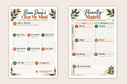 Weekly Focus & Reset Planner, a Stationery Template by Designmela01 (Thumbnail 5 of 5)