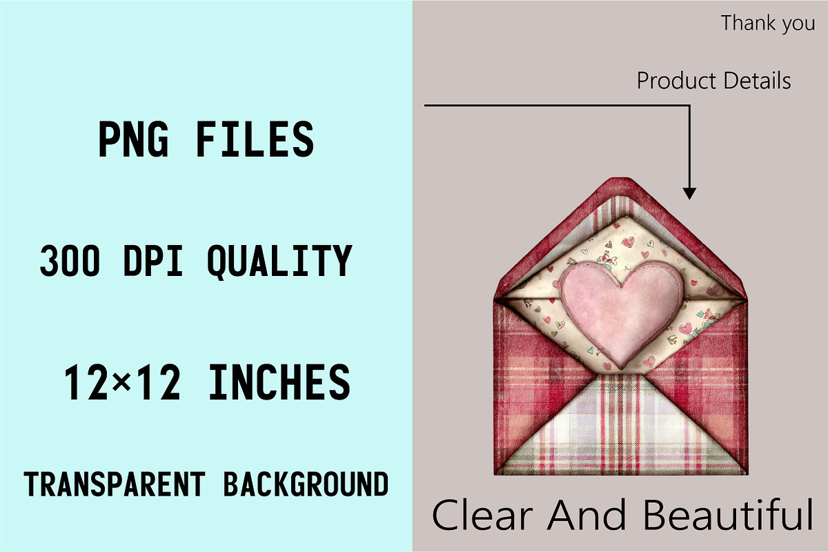 Romantic Valentine Letters Clipart B, an Illustration by SVGArt (Photo 4 of 8)