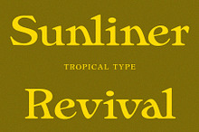 Sunliner Revival Retro Font