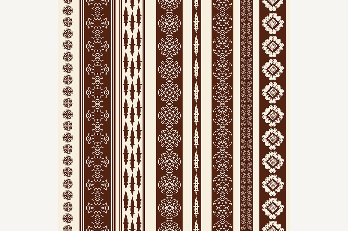 Border decoration elements, a Pattern Graphic by IllustrationArtShop