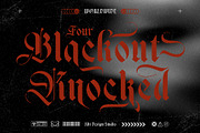Black Nice Typeface, a Blackletter Font by alit design (Thumbnail 3 of 17)