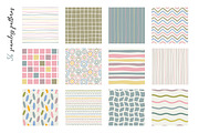 Whimsy Patterns & Frames, a Background Graphic by Molly art (Thumbnail 2 of 16)