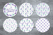 Watecolor Lavender Clip Art Set, an Illustration by Yashroom (Thumbnail 3 of 7)