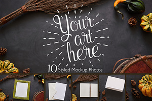 Fall Harvest Photo Mockup Bundle