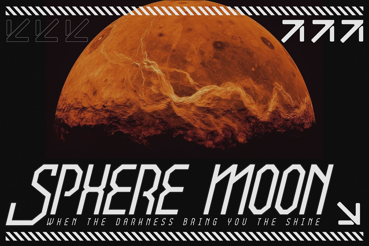 Neires | Cyber Future Font, a Sans Serif Font by Denustudios (Photo 3 of 14)