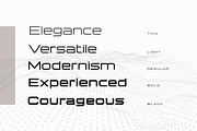 Technovier-Sans Serif With 5 Weights, a Sans Serif Font by Almarkhatype (Thumbnail 3 of 10)