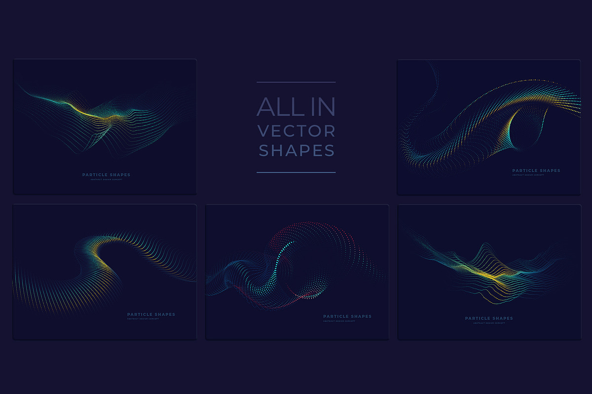 Particle backgrounds vol 5, a Templates & Theme by blauananas (Photo 6 of 7)