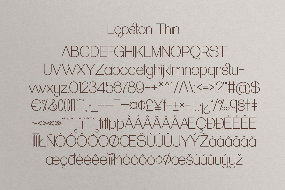 Lepston, a Sans Serif Font by Pista Mova (Photo 7 of 9)