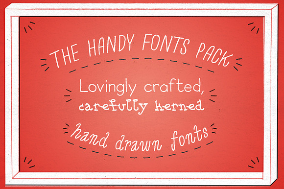The Handy Fonts Pack preview 3