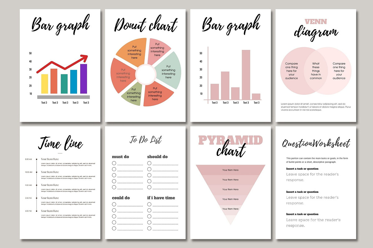 Ecourse Workbook& ebook Canva Templa, a Magazine Template by iloveTemplate (Photo 6 of 8)