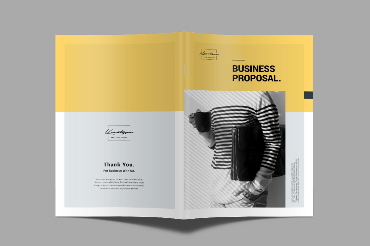 Kreatype Proposal, a Brochure Template by Kreatype Studio (Photo 20 of 20)