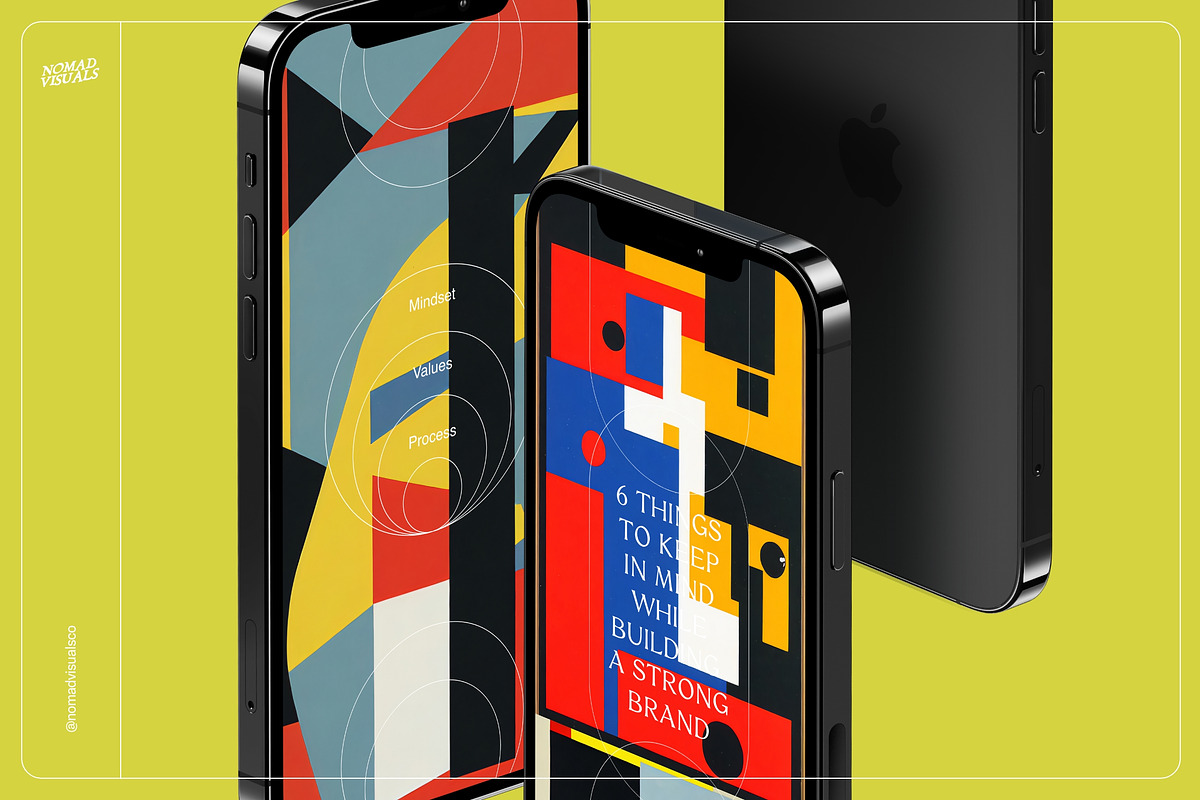 Bauhaus Paintings, a Decorative Illustration by Nomad Visuals (Photo 12 of 21)