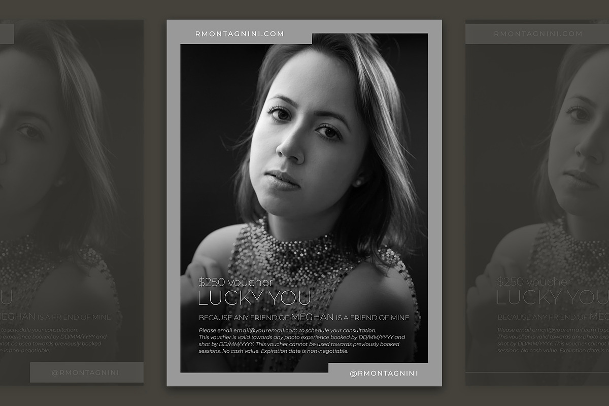 Voucher Template for Photographers, a Social Media Template by DESIGN HQ (Photo 1 of 3)