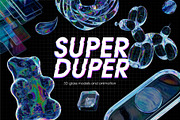 Super Duper 3d models & animation, a Decorative Illustration by Mio Buono (Thumbnail 1 of 12)