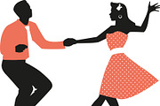 SWING DANCE CLIPART, a Graphic by La Inspiratriz (Thumbnail 12 of 21)