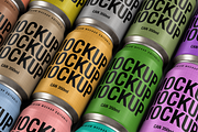 Cans Mockup - Flat Lay, a Packaging Mockup by TD Mockup (Thumbnail 3 of 3)