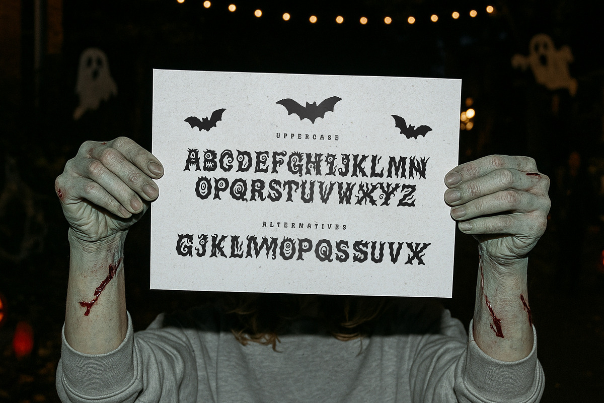 Psycho Slime | Halloween Font, a Sans Serif Font by Ckybe's Corner (Photo 4 of 8)