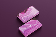 Business Cards Liquid Background, a Business Card Template by Oskar Wantopi (Thumbnail 1 of 3)