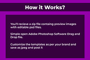 Promotional - Posts - Editable, a Social Media Template by Mohammad Sarfaraz (Thumbnail 5 of 5)