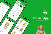 Agri Product & Service Farmer App, an UI Kit Template by Opus LabWorks (Thumbnail 1 of 9)