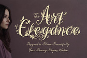 WynsteraQalis Decorative Floral font, a Script Font by HypeWorksCo (Thumbnail 12 of 24)