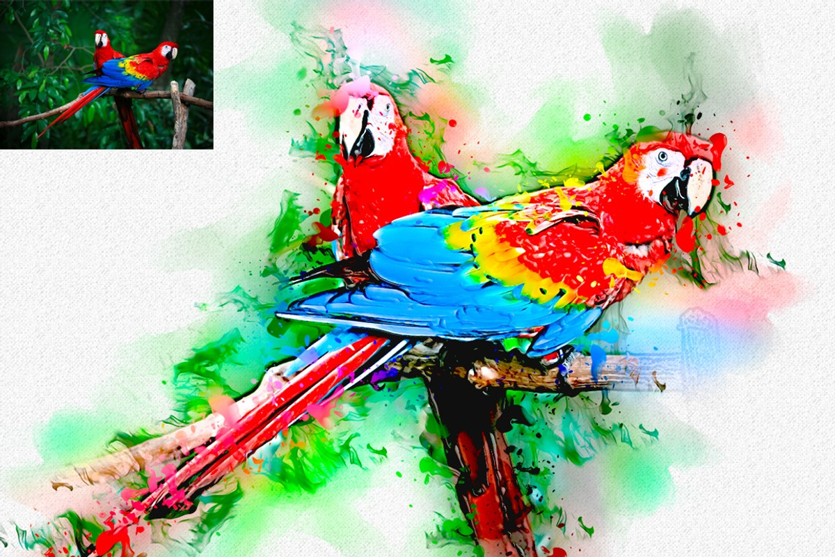 Painting Photoshop Action, an Action Add-On by MRI STUDIO (Photo 5 of 11)
